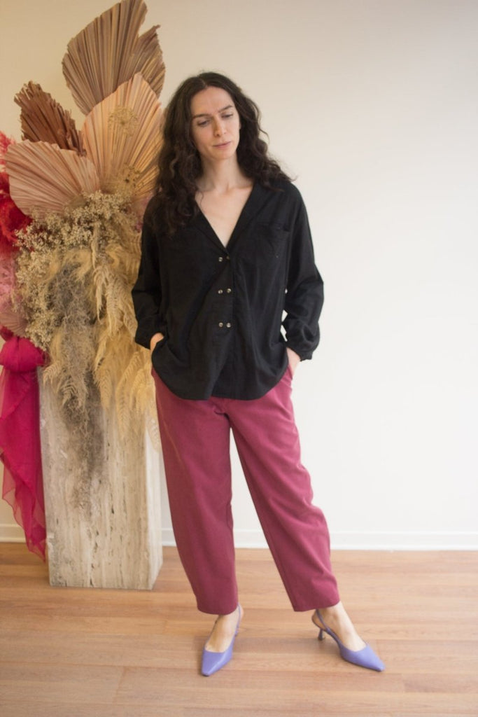 Harly Jae House Blouse (Black) - Victoire BoutiqueHarly JaeTops Ottawa Boutique Shopping Clothing