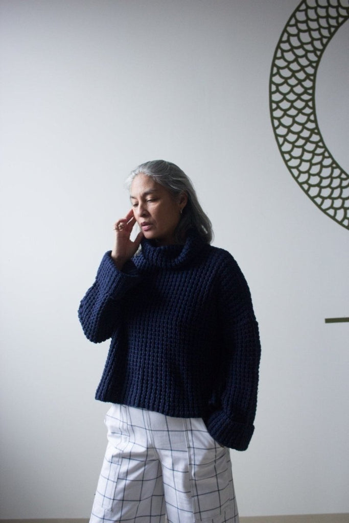 Harly Jae Les Alpes Sweater (Navy) - Victoire BoutiqueHarly JaeSweater Ottawa Boutique Shopping Clothing