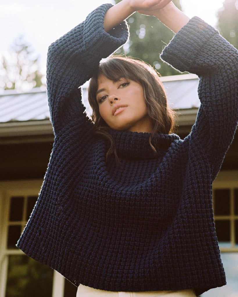 Harly Jae Les Alpes Sweater (Navy) - Victoire BoutiqueHarly JaeSweater Ottawa Boutique Shopping Clothing