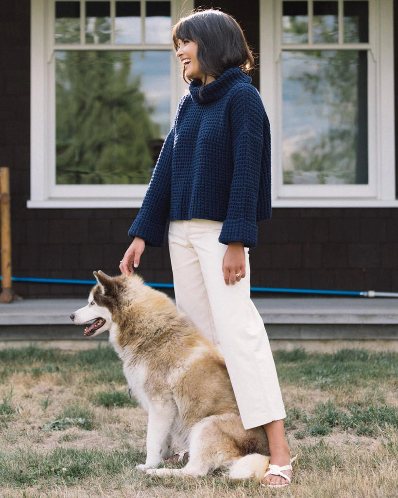 Harly Jae Les Alpes Sweater (Navy) - Victoire BoutiqueHarly JaeSweater Ottawa Boutique Shopping Clothing