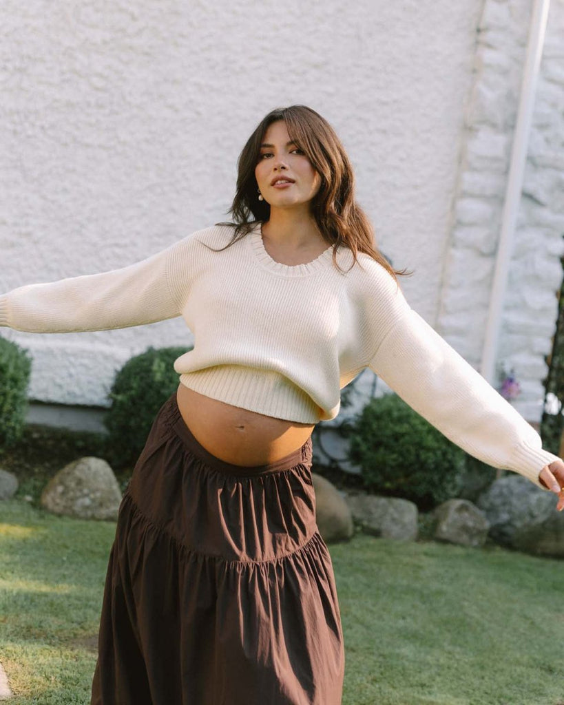 Harly Jae Meadow Groove Sweater (Cream) - Victoire BoutiqueHarly JaeSweater Ottawa Boutique Shopping Clothing