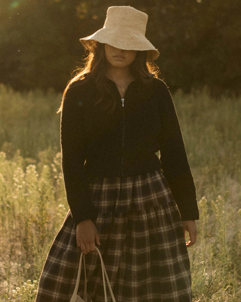 Harly Jae Meadow Zip Cardigan (Black) - Victoire BoutiqueHarly JaeSweater Ottawa Boutique Shopping Clothing