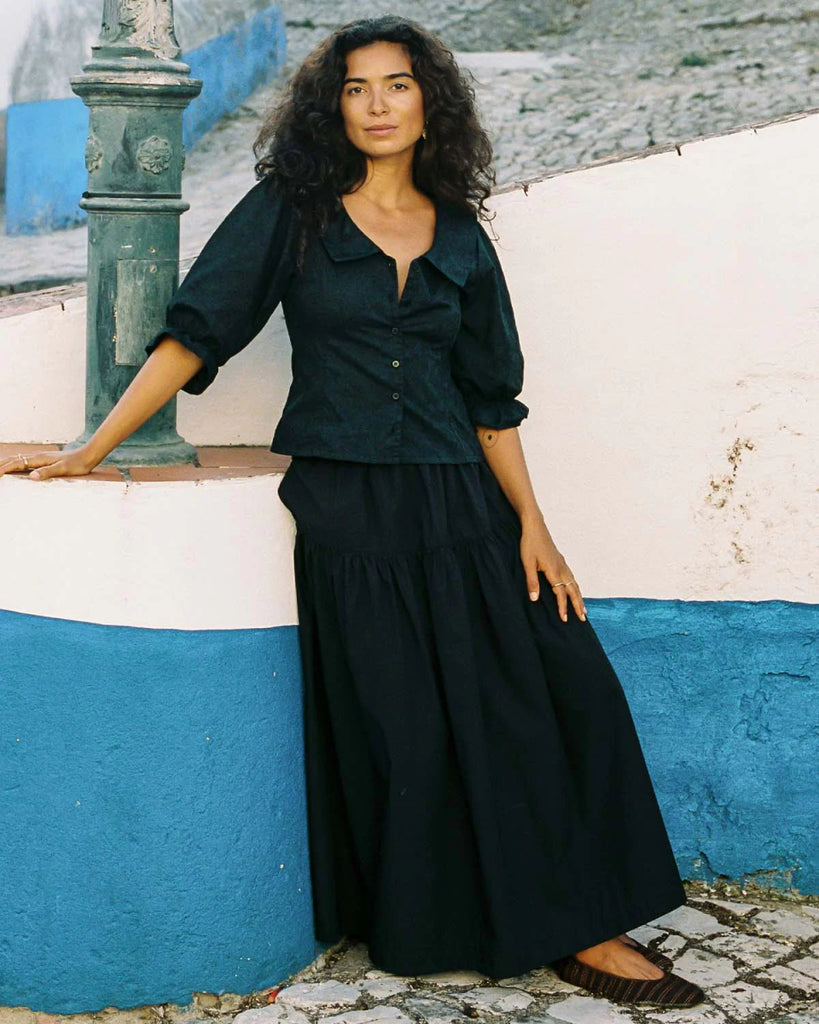 Harly Jae Prairie Skirt (Black) - Victoire BoutiqueHarly JaeSkirts Ottawa Boutique Shopping Clothing