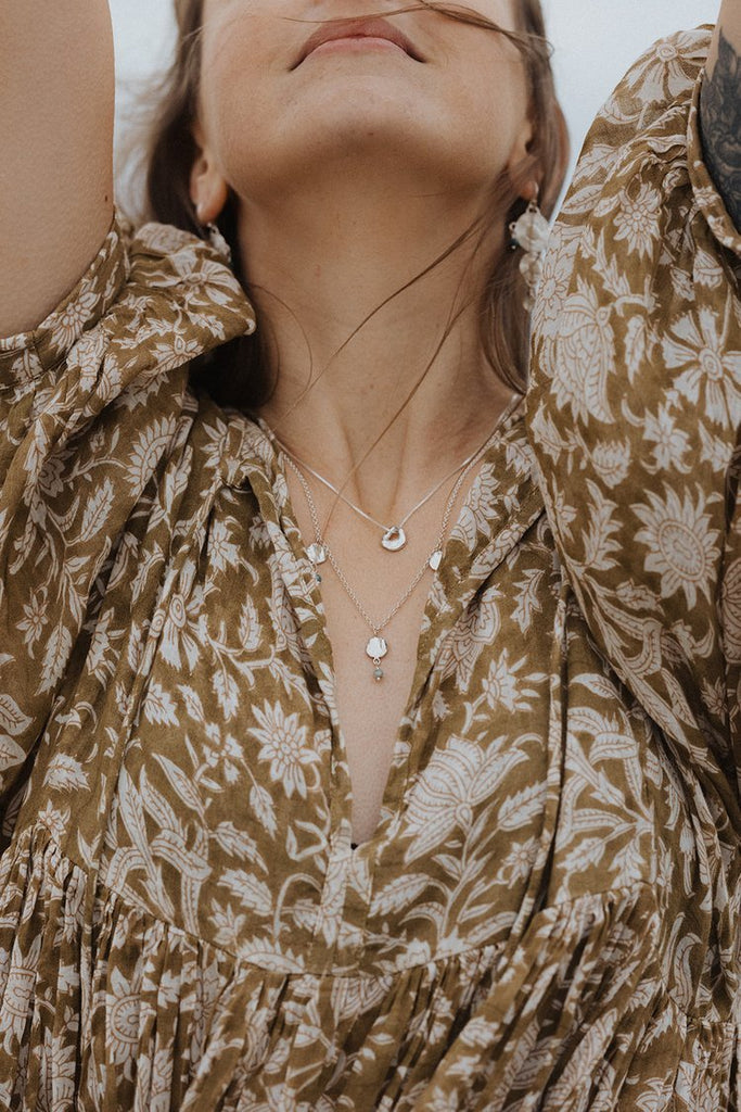Hawkly Arcana Mini Necklace (Bronze or Silver) - Victoire BoutiqueHawklyNecklaces Ottawa Boutique Shopping Clothing