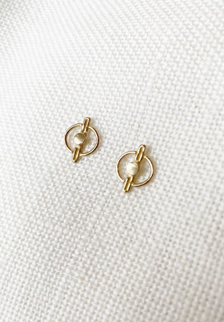 Hawkly Balance Studs (Bronze or Silver) - Victoire BoutiqueHawklyEarrings Ottawa Boutique Shopping Clothing