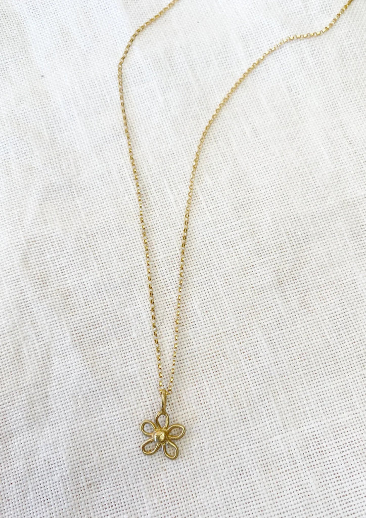 Hawkly Bloom Mini Necklace (Bronze or Silver) - Victoire BoutiqueHawklyNecklace Ottawa Boutique Shopping Clothing