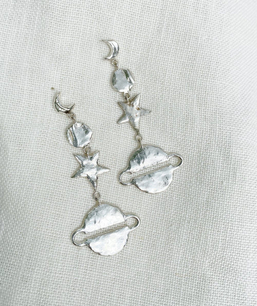 Hawkly Celestial Earrings (Bronze or Silver) - Victoire BoutiqueHawklyEarrings Ottawa Boutique Shopping Clothing
