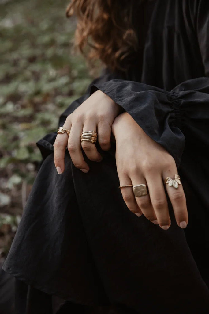 Hawkly Element Ring (Bronze or Silver) - Victoire BoutiqueHawklyRings Ottawa Boutique Shopping Clothing