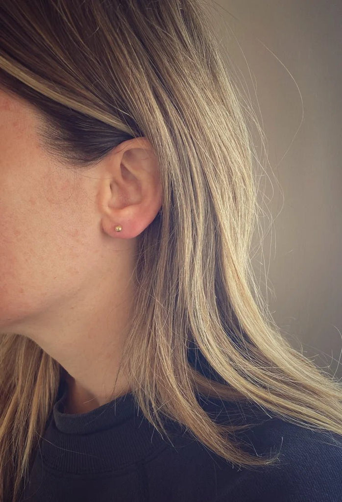 Hawkly Pebble Mini Studs (Bronze or Silver) - Victoire BoutiqueHawklyEarrings Ottawa Boutique Shopping Clothing