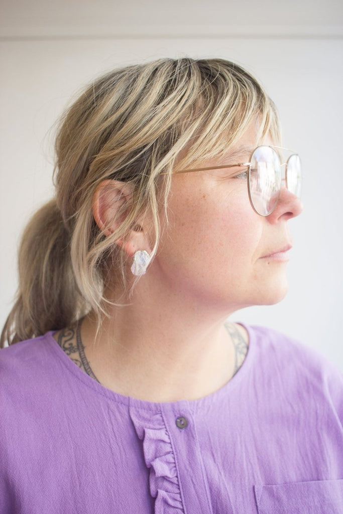 Hawkly Reflection Earrings (Silver or Bronze) - Victoire BoutiqueHawklyEarrings Ottawa Boutique Shopping Clothing