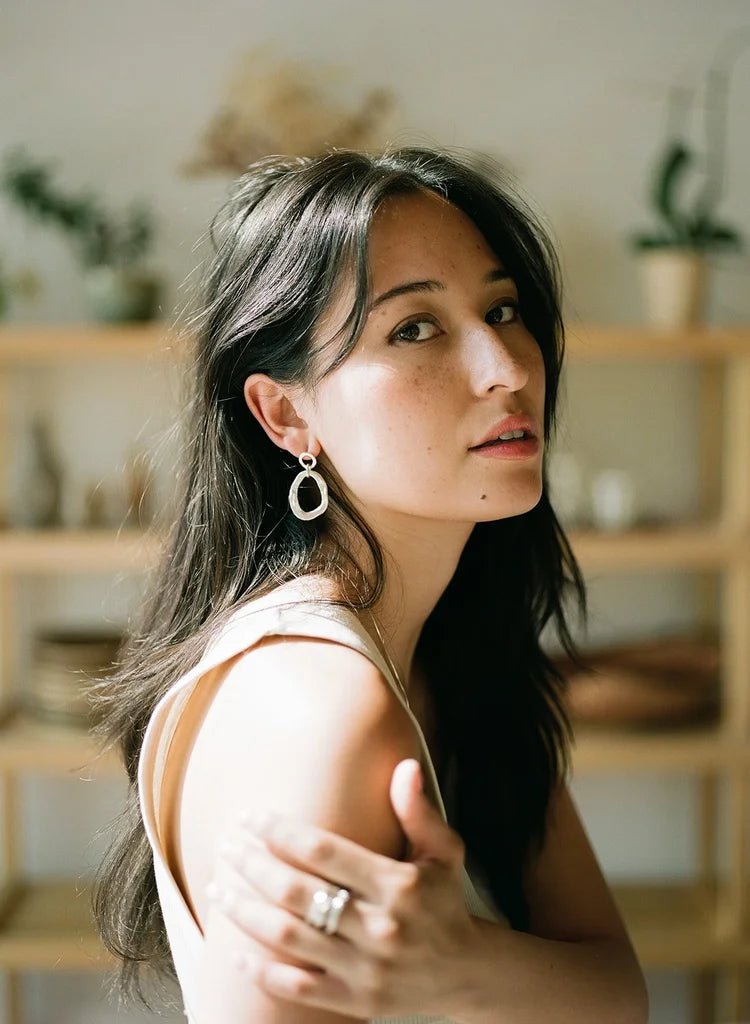 Hawkly Roca Earrings (Bronze or Silver) - Victoire BoutiqueHawklyEarrings Ottawa Boutique Shopping Clothing