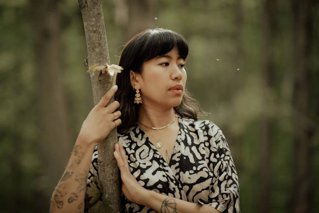 Hawkly Roots Necklace (Bronze or Silver) - Victoire BoutiqueHawklyNecklace Ottawa Boutique Shopping Clothing