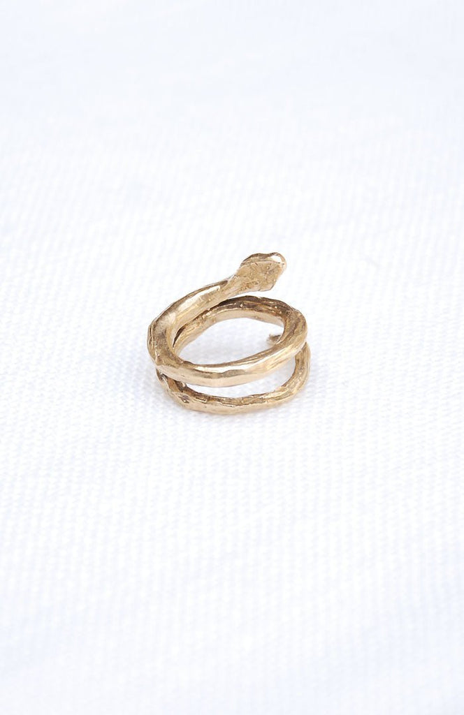 Hawkly Serpent Ring (Bronze or Silver) - Victoire BoutiqueHawklyRings Ottawa Boutique Shopping Clothing