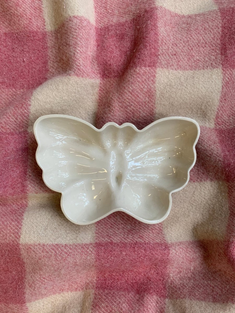 High Noon Ceramics Butterfly Catchall (Cream or Green) - Victoire BoutiqueHigh NoonHome Ottawa Boutique Shopping Clothing