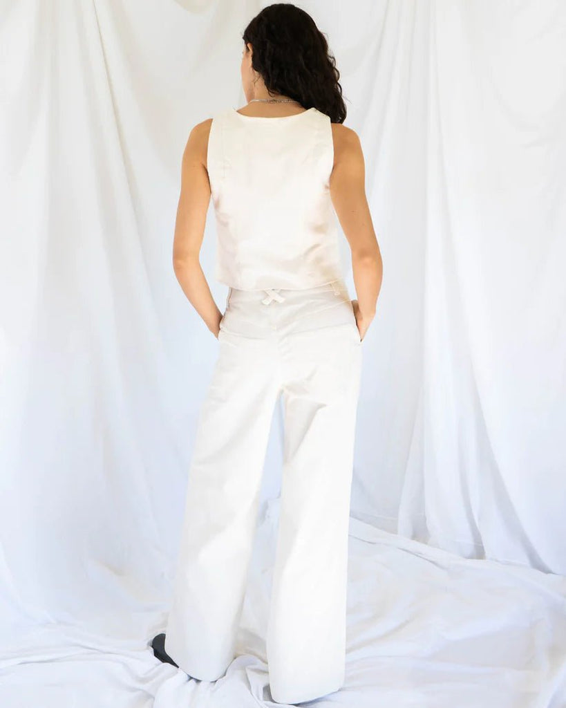 Hijulez Hero Flairs (Off - White) - Victoire BoutiquehijulezPants Ottawa Boutique Shopping Clothing