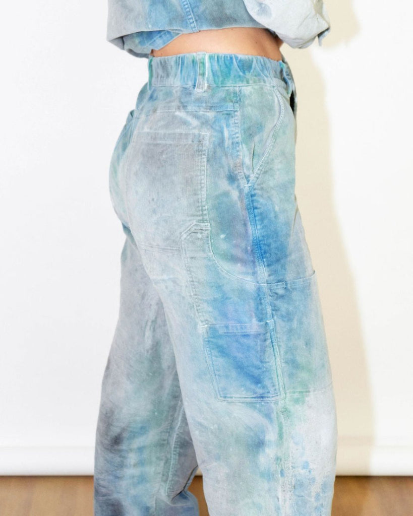 Hijulez Patch Front Utility Pants (Dyed) - Victoire BoutiquehijulezPants Ottawa Boutique Shopping Clothing