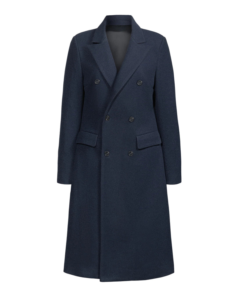 Hilary MacMillan Peacoat with Scarf (Navy) - Victoire BoutiqueHilary MacMillanOuterwear Ottawa Boutique Shopping Clothing