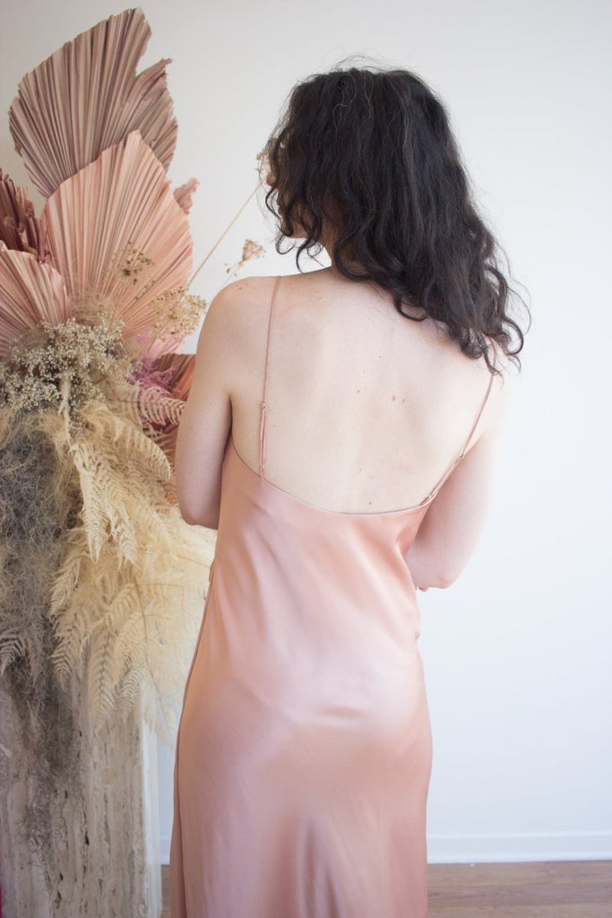 Jacoba Jane Scoop Back Dress - Rosy Pink (In - Store) - Victoire BoutiqueJacoba JaneDresses Ottawa Boutique Shopping Clothing