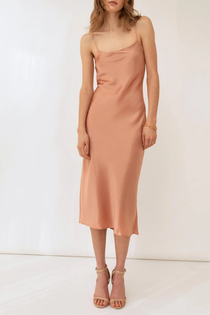 Jacoba Jane Scoop Back Dress - Rosy Pink (Online Exclusive) - Victoire BoutiqueJacoba JaneDresses Ottawa Boutique Shopping Clothing