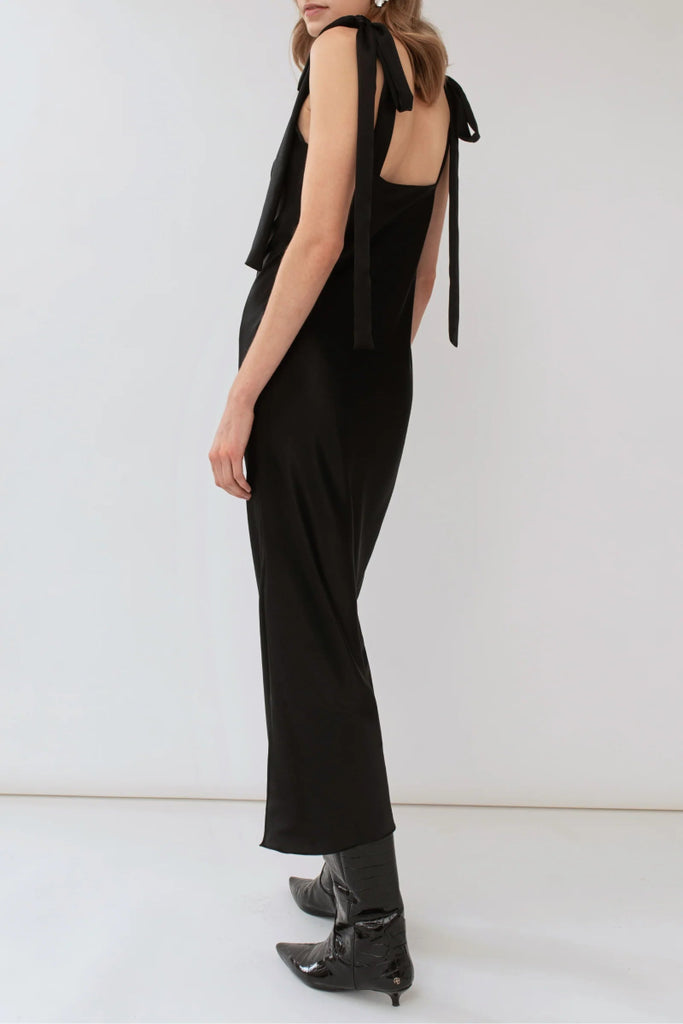 Jacoba Jane Ulyana Midi Dress - Black (Online Exclusive) - Victoire BoutiqueJacoba JaneDresses Ottawa Boutique Shopping Clothing