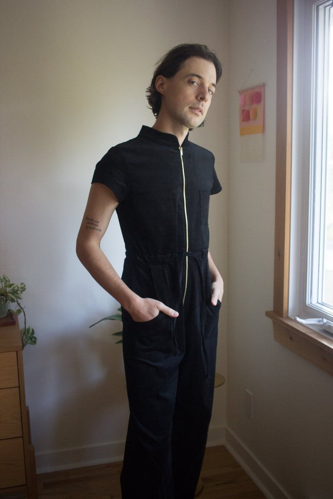 Jennifer Glasgow Anath Jumpsuit (Black) - Victoire BoutiqueJennifer GlasgowJumpsuits Ottawa Boutique Shopping Clothing