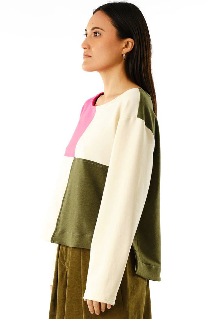 Jennifer Glasgow Aquila Sweatshirt (Cream) - Victoire BoutiqueJennifer GlasgowSweater Ottawa Boutique Shopping Clothing