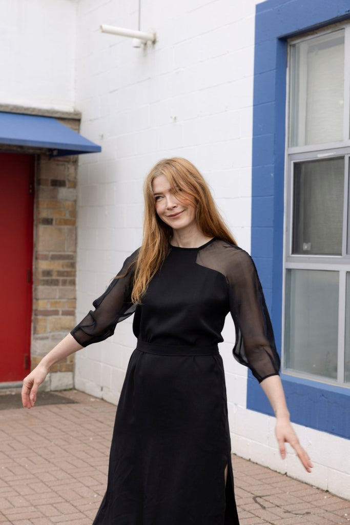 Jennifer Glasgow Betana Dress (Black) - Victoire BoutiqueJennifer GlasgowDresses Ottawa Boutique Shopping Clothing