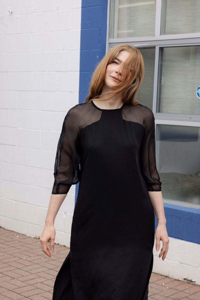 Jennifer Glasgow Betana Dress (Black) - Victoire BoutiqueJennifer GlasgowDresses Ottawa Boutique Shopping Clothing