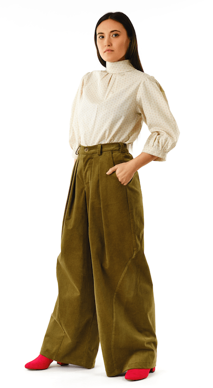 Jennifer Glasgow Bondi Blouse (Ivory Star) - Victoire BoutiqueJennifer GlasgowShirts & Tops Ottawa Boutique Shopping Clothing