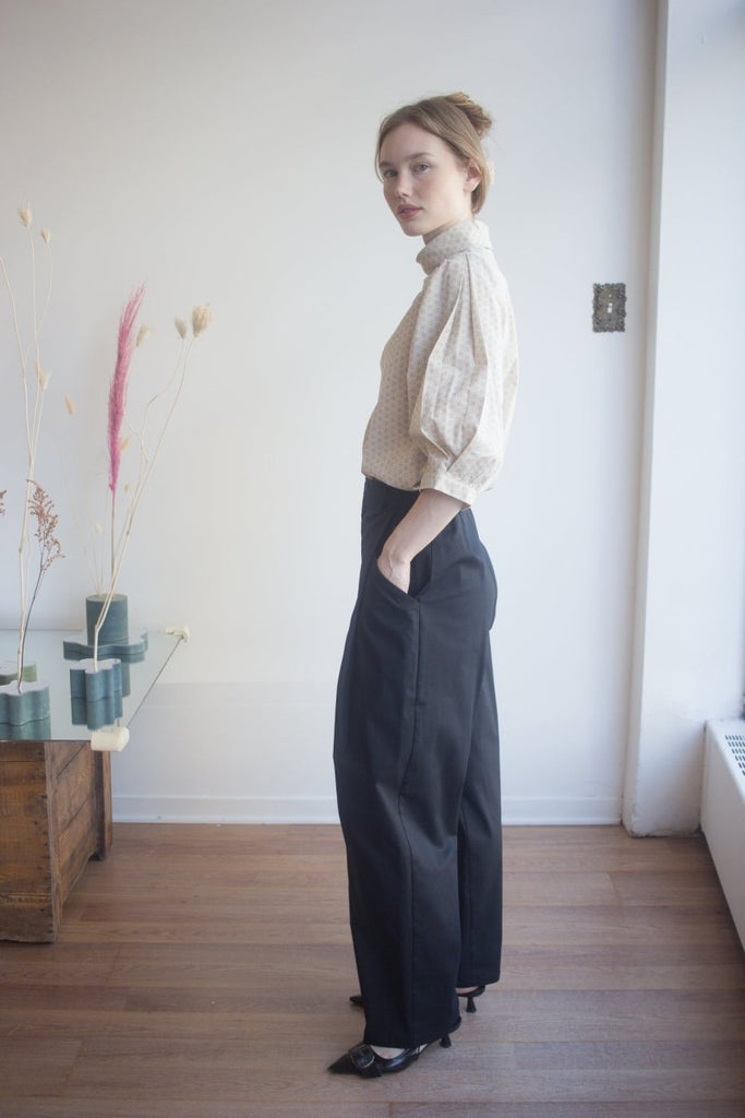 Jennifer Glasgow Bondi Blouse (Ivory Star) - Victoire BoutiqueJennifer GlasgowShirts & Tops Ottawa Boutique Shopping Clothing