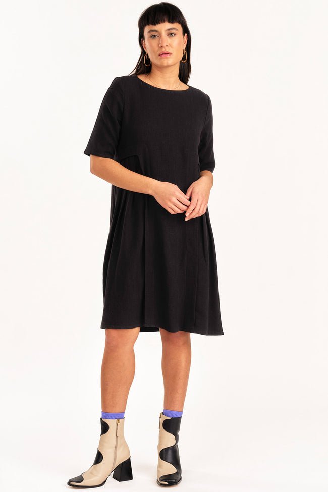 Jennifer Glasgow Boudica Dress (Black) - Victoire BoutiqueJennifer GlasgowDresses Ottawa Boutique Shopping Clothing