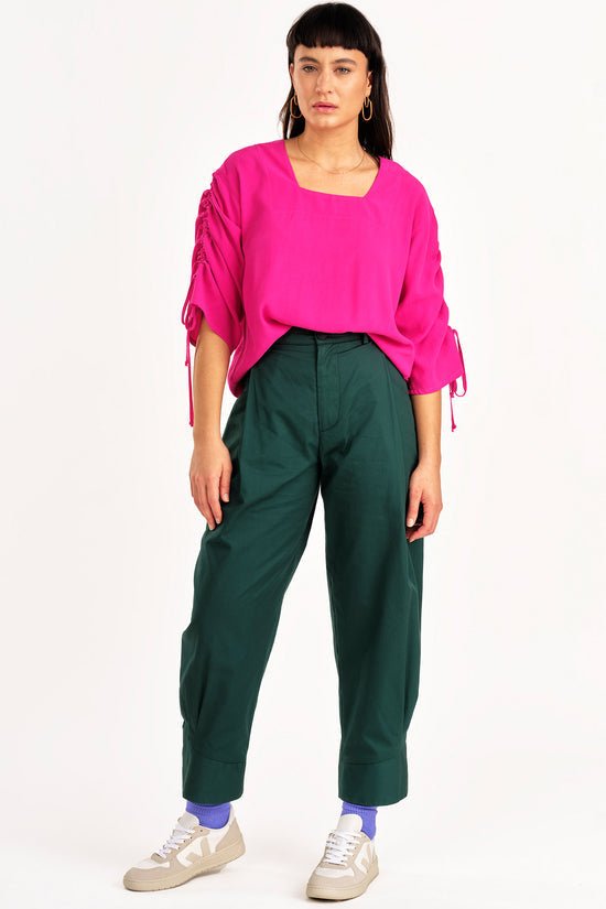 Jennifer Glasgow Ceres Pants (Forest) - Victoire BoutiqueJennifer Glasgowbottoms Ottawa Boutique Shopping Clothing