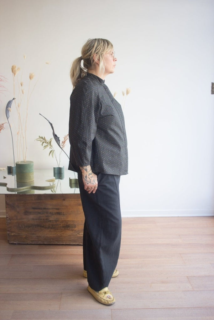 Jennifer Glasgow Dahlia Top (Black Star) - Victoire BoutiqueJennifer GlasgowShirts & Tops Ottawa Boutique Shopping Clothing