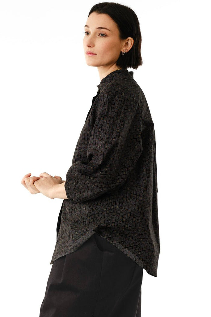 Jennifer Glasgow Dahlia Top (Black Star) - Victoire BoutiqueJennifer GlasgowShirts & Tops Ottawa Boutique Shopping Clothing