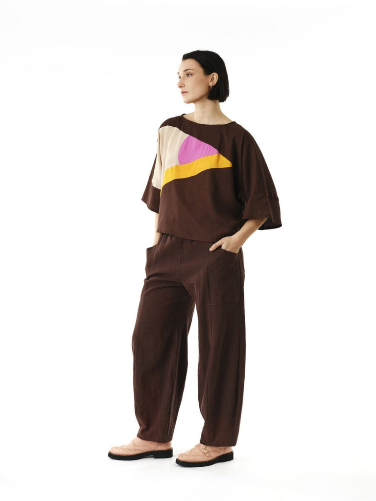 Jennifer Glasgow Dorset Pant (Chocolate) - Victoire BoutiqueJennifer GlasgowBottoms Ottawa Boutique Shopping Clothing