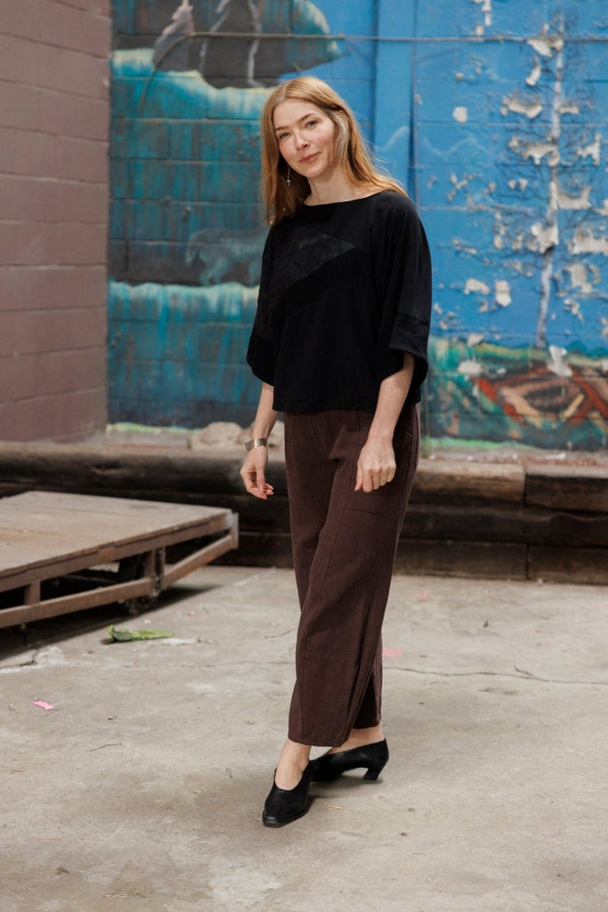 Jennifer Glasgow Dorset Pant (Chocolate) - Victoire BoutiqueJennifer GlasgowBottoms Ottawa Boutique Shopping Clothing