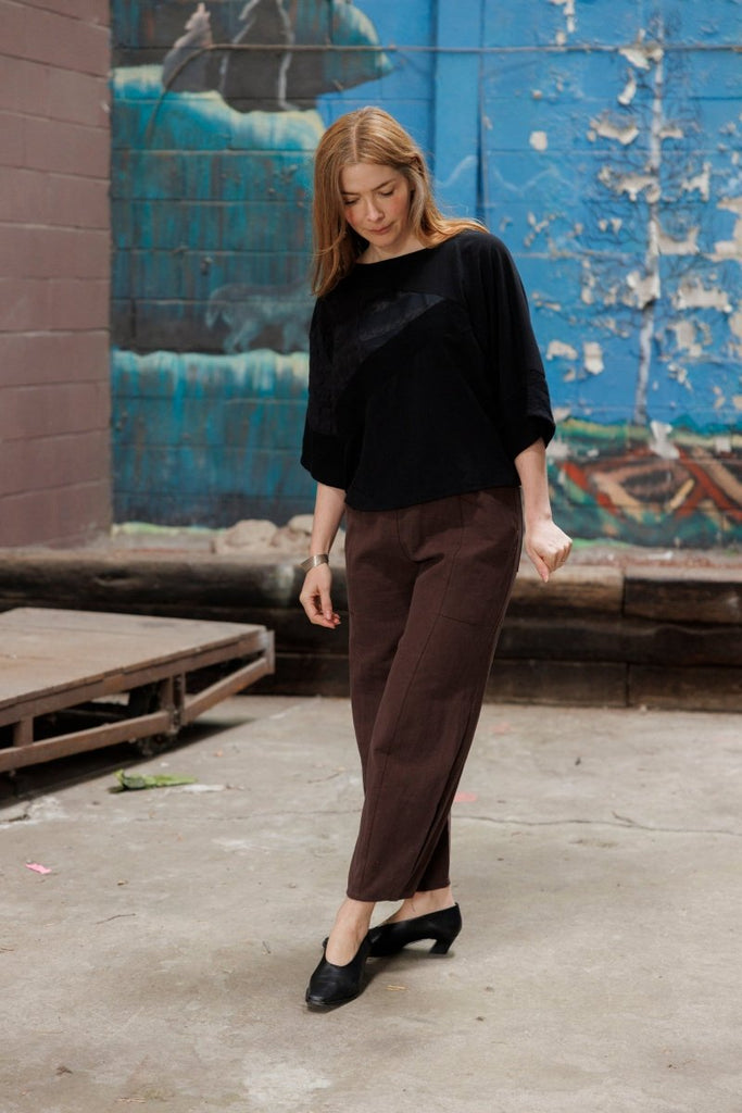 Jennifer Glasgow Dorset Pant (Chocolate) - Victoire BoutiqueJennifer GlasgowBottoms Ottawa Boutique Shopping Clothing