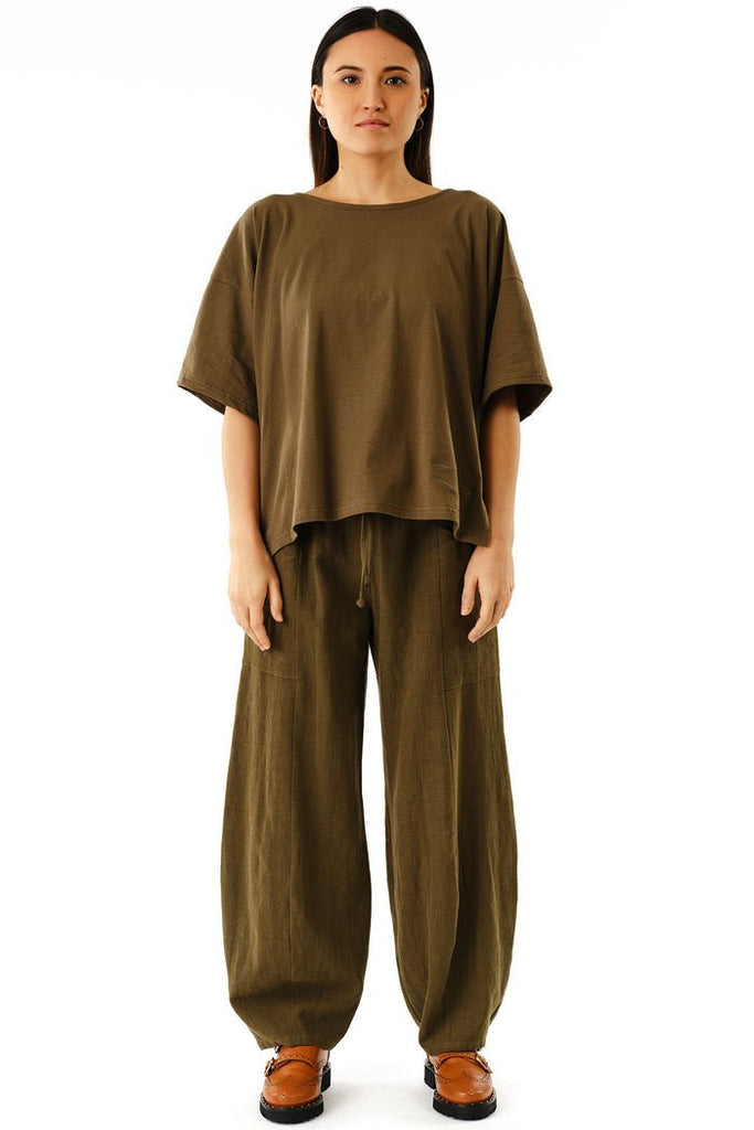 Jennifer Glasgow Dorset Pants (Olive) - Victoire BoutiqueJennifer GlasgowPants Ottawa Boutique Shopping Clothing