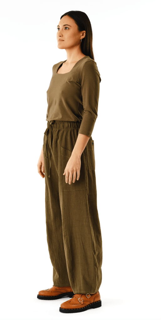 Jennifer Glasgow Dorset Pants (Olive) - Victoire BoutiqueJennifer GlasgowPants Ottawa Boutique Shopping Clothing