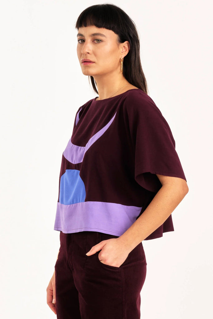 Jennifer Glasgow Embrace Top (Burgundy) - Victoire BoutiqueJennifer GlasgowTops Ottawa Boutique Shopping Clothing