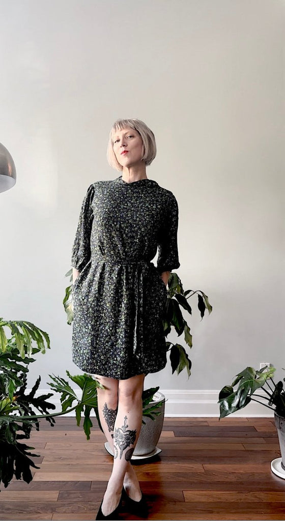 Jennifer Glasgow Enduring Dress (Forest) - Victoire BoutiqueJennifer GlasgowDresses Ottawa Boutique Shopping Clothing