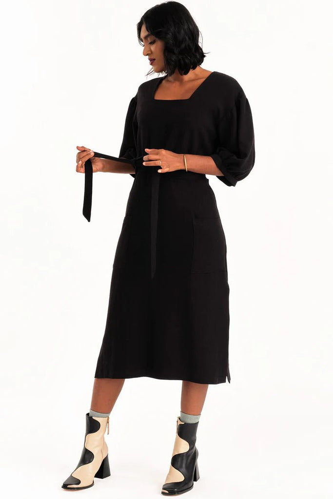 Jennifer Glasgow Grace Dress (Black) - Victoire BoutiqueJennifer GlasgowDresses Ottawa Boutique Shopping Clothing