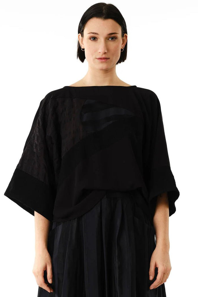 Jennifer Glasgow Holda Blouse (Black) - Victoire BoutiqueJennifer GlasgowShirts & Tops Ottawa Boutique Shopping Clothing
