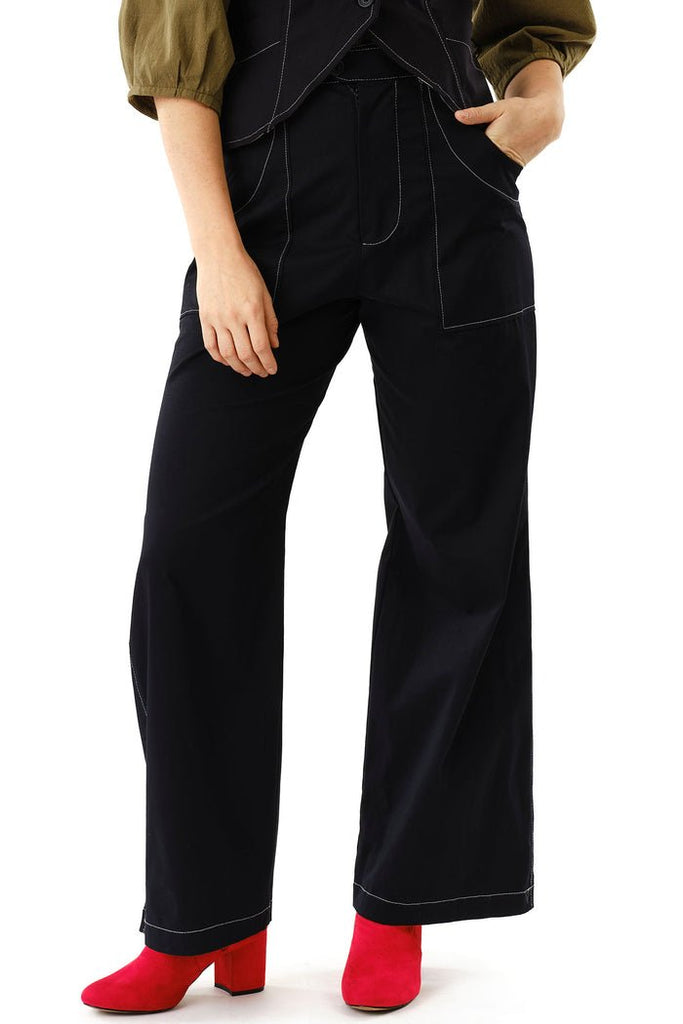 Jennifer Glasgow Lapita Pants (Black) - Victoire BoutiqueJennifer GlasgowPants Ottawa Boutique Shopping Clothing