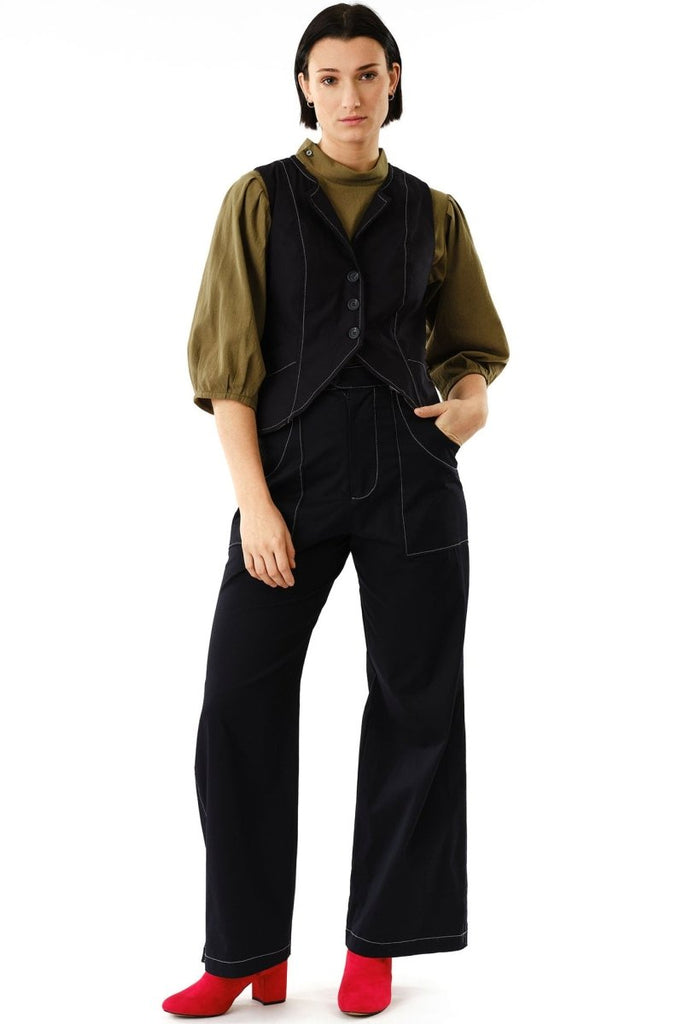 Jennifer Glasgow Lapita Pants (Black) - Victoire BoutiqueJennifer GlasgowPants Ottawa Boutique Shopping Clothing