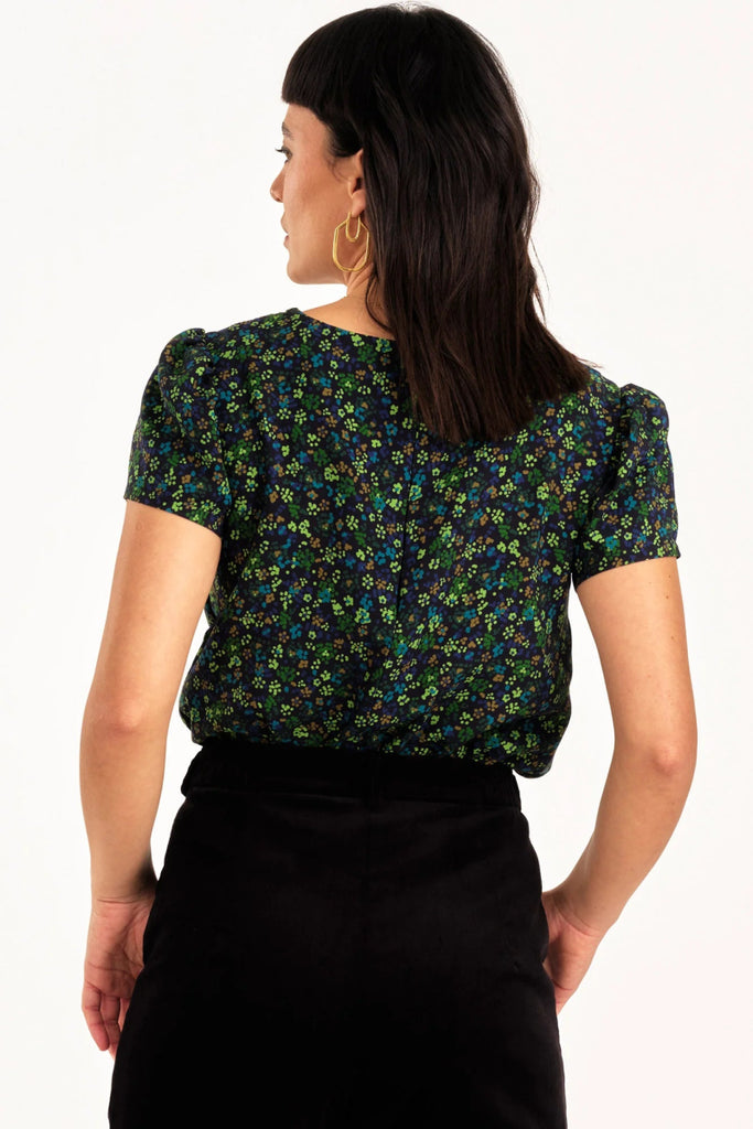 Jennifer Glasgow Shamra Top (Forest) - Victoire BoutiqueJennifer GlasgowTops Ottawa Boutique Shopping Clothing