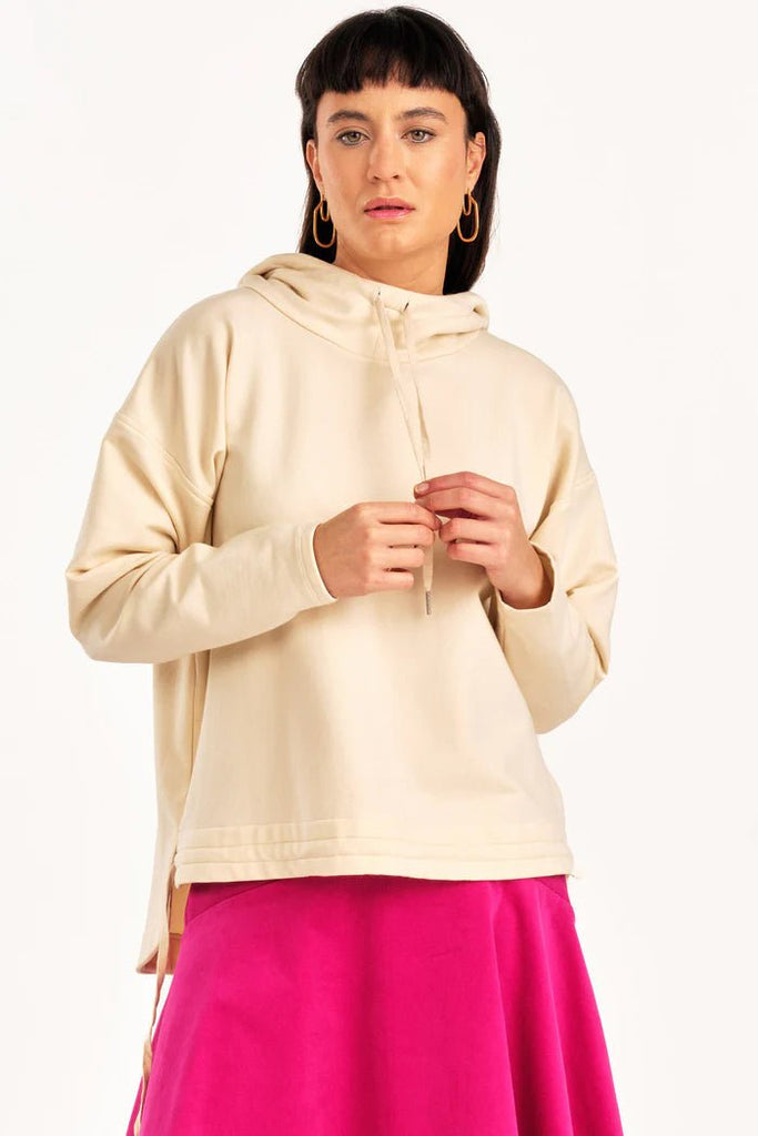 Jennifer Glasgow Valentina Sweatshirt (Cream) - Victoire BoutiqueJennifer GlasgowSweater Ottawa Boutique Shopping Clothing