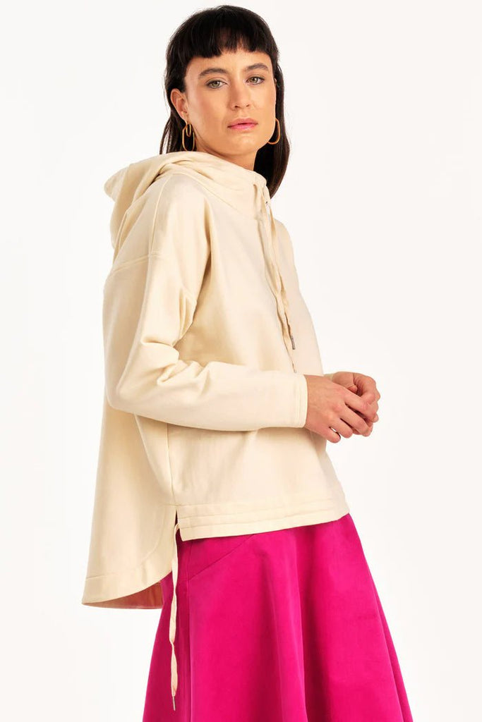 Jennifer Glasgow Valentina Sweatshirt (Cream) - Victoire BoutiqueJennifer GlasgowSweater Ottawa Boutique Shopping Clothing