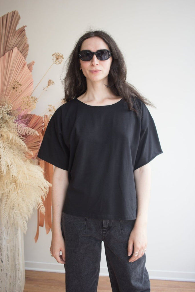 Jennifer Glasgow Virgo Top (Black) - Victoire BoutiqueJennifer GlasgowShirts & Tops Ottawa Boutique Shopping Clothing