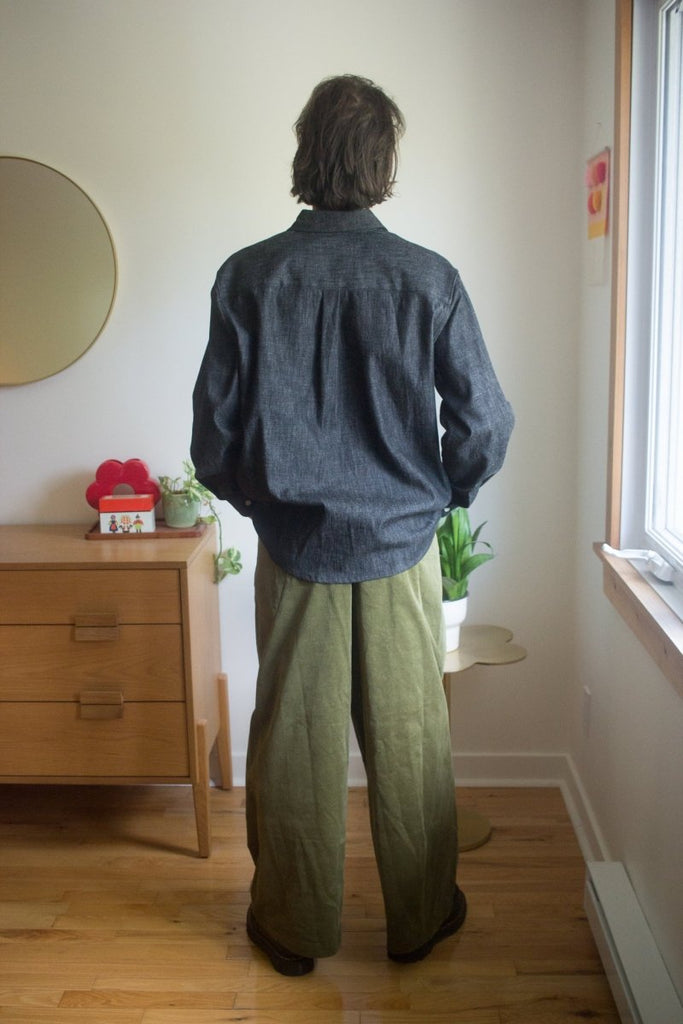 Jennifer Glasgow Zorah Pants (Moss) - Victoire BoutiqueJennifer GlasgowPants Ottawa Boutique Shopping Clothing